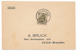 Belgique - CP Imprimé - Cachet "ZEEBRUGGE Museum " 1932 - Briefe U. Dokumente