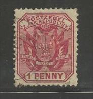 SOUTH AFRICA TRANSVAAL 1894 Used Stamp  Definitives 1d Red Nr. 36 - Transvaal (1870-1909)