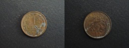 1937 - 1 CENT PAYS-BAS - WILHELMINA - NETHERLANDS - NEDERLANDEN - 1 Centavos