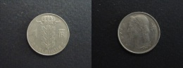 1977 - 1 FRANC BELGIQUE LEGENDE FRANCAISE - BELGIUM - 1 Franc