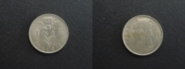 1978 - 1 FRANC BELGIQUE LEGENDE FLAMANDE BELGIE - BELGIUM - 1 Franc