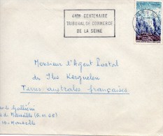 Taaf Kerguelen Port Aux Français Lettre Paris 1965  Pour Kerguelen - Lettres & Documents