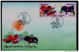 FDC Vietnam Viet Nam 2006 : Year Of Pig (Ms956) - Viêt-Nam