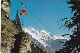 LUFTSEILBAHN  SCHWEBEBAHN WENGEN MÄNNLICHEN - Wengen