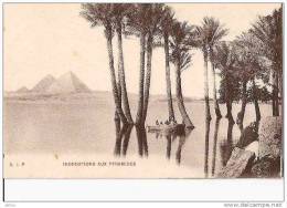 EGYPTE INONDATIONS AUX PYRAMIDES REF 17034 - Pyramids