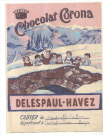 Protège Cahier Chocolat CORONA DELESPAUL-HAVEZ - Protège-cahiers