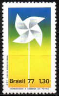 BRAZIL 1977 National Day -  1cr30 Toy Windmill  MNH - Unused Stamps