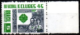 BRAZIL 1967 National 4-S ("4-H") Clubs Day - 5c Emblem And Members   MNH - Unused Stamps