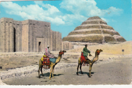 CPA SAKKARA- KING ZOSER'S STEP PYRAMIDS - Pyramides