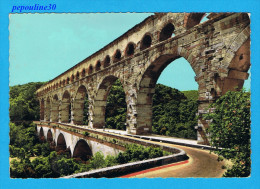 LE PONT DU GARD AQUEDUC ROMAIN (50 Avant J-C)   // PHOTO VÉRITABLE - Remoulins