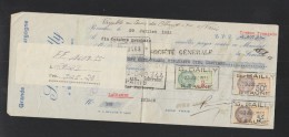 Cheque 1933 Beaune - Schecks  Und Reiseschecks