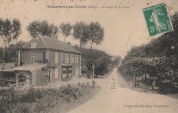CPA CHAUMONT EN VEXIN 60 - Avenue De La Gare - Chaumont En Vexin