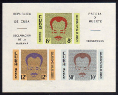 0136 - 1961 - Cuba - Sc. HB. C221a** - Declaracion De La Habana - MNH - 01 - Ungebraucht