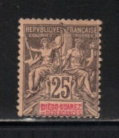 DIEGO-SUAREZ N° 32 * - Unused Stamps