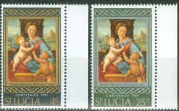 St. Lucia 1967 Christmas MNH** - Lot. 2304 - Ste Lucie (...-1978)