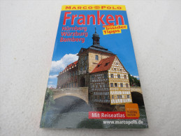 "Franken Nürnberg Würzburg Bamberg" Marco Polo Reiseführer Mit Reiseatlas, Mit Insider Tipps - Andere & Zonder Classificatie