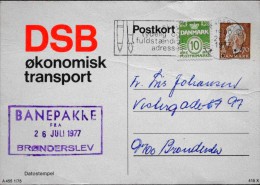 Denmark DSB Postkort A455  Nr. 415x Brønderslev ( Lot 850 ) - Interi Postali