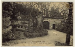 MONTATAIRE  -  La Fontaine Du Jubilé Et L'entrée Du Petit Château  -  Ed. --, N° -- - Montataire