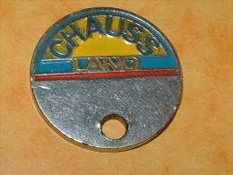 Jeton De Caddies - CHAUSS LAND - Trolley Token/Shopping Trolley Chip