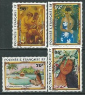 Polynésie N° 520 / 23  XX Artistes Peintres En Polynésie La Série Des 4 Valeurs Sans Charnière, TB - Neufs