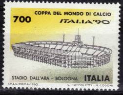 ITALIE    N°  1857  * *   Cup  1990    Football  Fussball  Soccer  Stade Bologne - 1990 – Italien