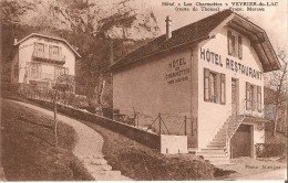 VEYRIER DU LAC (74) : HOTEL LES CHARMETTES RTE DE THONES PROPRIETAIRE MOREAU (GROS PLA N) - Veyrier