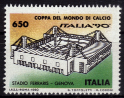 ITALIE    N°  1852  * *   Cup  1990    Football  Fussball  Soccer  Stade Genova - 1990 – Italien