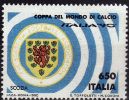 ITALIE    N°  1854 * *   Cup  1990    Football  Fussball  Soccer Ecosse - 1990 – Italien