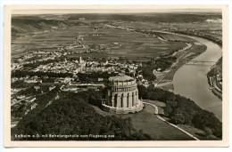 Kehlheim A. D. Donau, Strähle - Luftbild, Vom Flugzeug Aus,und Befreiungshalle, RLM,29.5.1938 - Kelheim