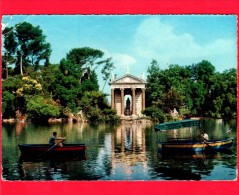 ITALIA - LAZIO - Cartolina Viaggiata Del 1968 - ROMA - Villa Borghese - Il Laghetto - Parcs & Jardins