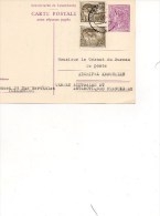 Taaf Kerguelen Pot Aux Français Carte/Lettre 1968 Du Luxembourg Pour Kerguelen - Lettres & Documents