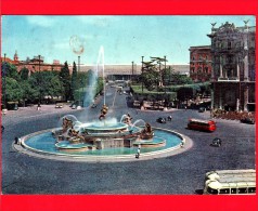 ITALIA - LAZIO - Cartolina Viaggiata Del 1960 - ROMA - Piazza Della Repubblica E Stazione Termini - Stazione Termini