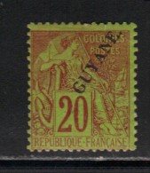 GUYANE N° 22 * Signé Scheller - Unused Stamps