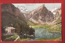 CDS1-03 Seealpsee Mit Wirtshaus . Stempel Appenzell  1918 - Appenzell