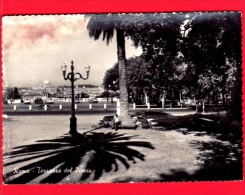 ITALIA - LAZIO - Cartolina Viaggiata Del 1955 - ROMA - Terrazza Del Pincio - Parcs & Jardins