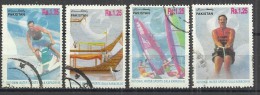 PAKISTAN 1995 - WATER SPORT - CPL. SET - OBLITERE USED GESTEMPELT USADO - Wasserski