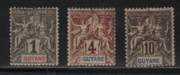 GUYANE N° 30, 32 & 34 * - Nuovi