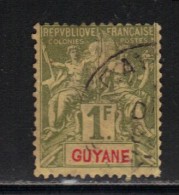 GUYANE N° 42 Obl. - Gebraucht