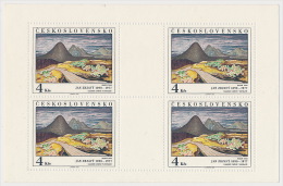 Delcampe - Czechoslovakia 1980 Mi 2593 Klb MNH - Blocks & Kleinbögen
