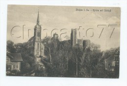 Stolpen   (Allemagne, Saxe) : Blick General Mit Kirche Und Schloss En 1910  PF. - Stolpen