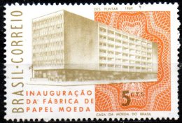 BRAZIL 1969 Opening Of New State Mint Printing Works - 5c Mint And Banknote Pattern  MNG - Neufs