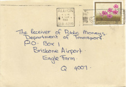 Australia 1983 Albion Cooktown Orchid Flower Pre-stamped Envelope No. 49 Stationary Cover - Postwaardestukken