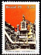 BRAZIL 1979 25th Anniv Of Cosipa Steel Works, Sao Paulo - 3cr20 Steel Mill  MNH - Unused Stamps