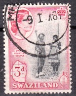 Swaziland, 1956, SG 56, Used - Swasiland (...-1967)