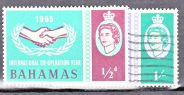 Bahamas, 1965, SG 265 - 266, Set Of 2, Used (1/2 D Mint Hinged) - 1963-1973 Autonomia Interna