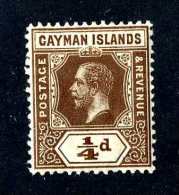 1092  Cayman Is. 1912  Scott #32  M* Offers Welcome! - Cayman Islands