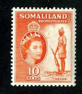 1099  Somaliland 1953  Scott #129 Vlh M* Offers Welcome! - Somaliland (Herrschaft ...-1959)