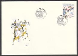 Czech Rep. / First Day Cover (1994/04) Praha: XVII. Winter Olympics Lillehammer 1994 - Winter 1994: Lillehammer