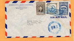 Honduras 1954 Cover Mailed To USA - Honduras