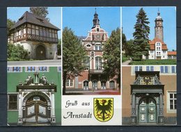(2289) Gruß Aus Arnstadt / Mehrbildkarte M. Wappen - Gel. - DDR - S1/86   09 09 1107   Auslese-Bild-Verlag - Arnstadt